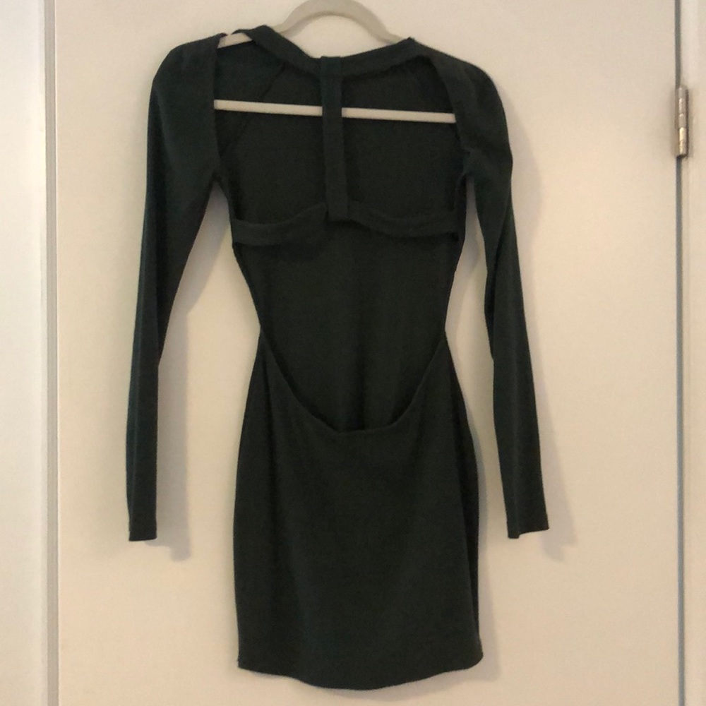 Hunter green Tobi dress